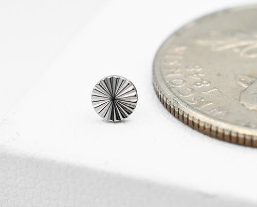 Titanium Laser Disk by Junipurr