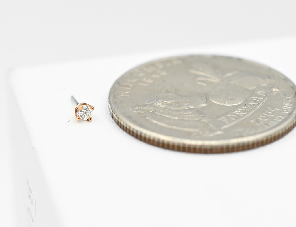 Prong-Set Diamond by Body Gems