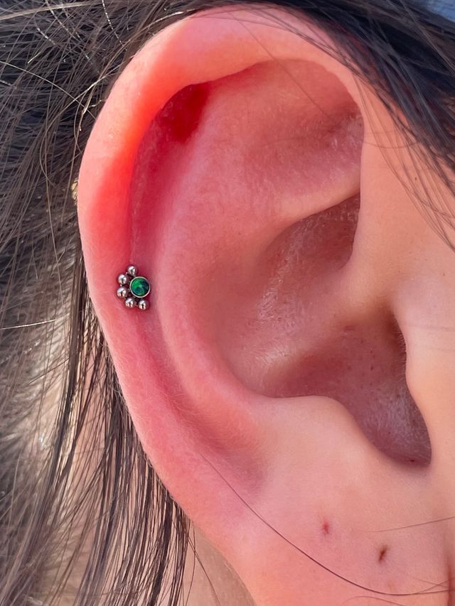 Haute Couture Gem Half-Circle Beaded Accents (11HT-5) by LeRoi