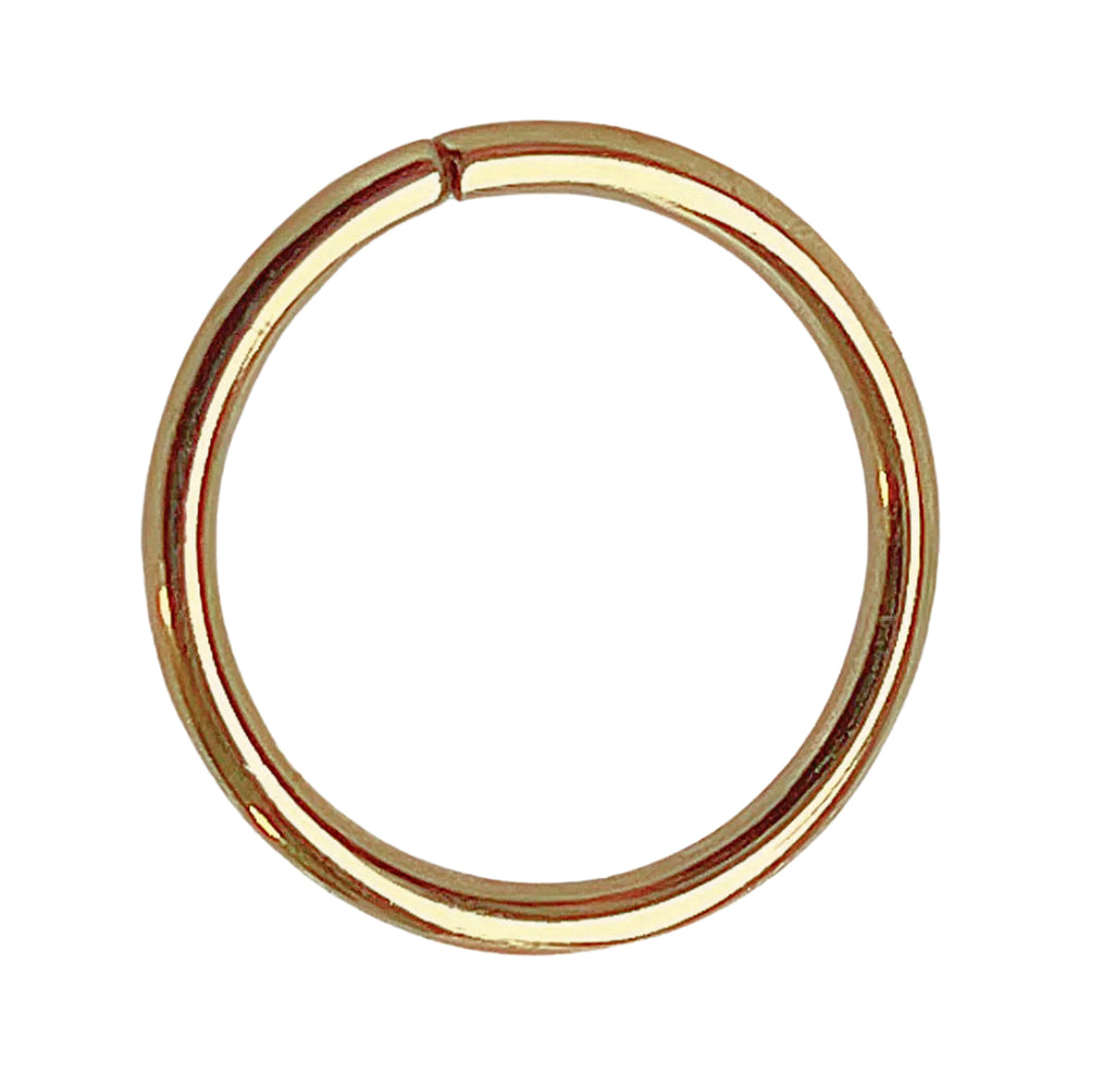 18g Yellow Gold Seam Ring