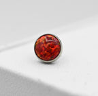 Fire Opal Cabochon by NeoMetal