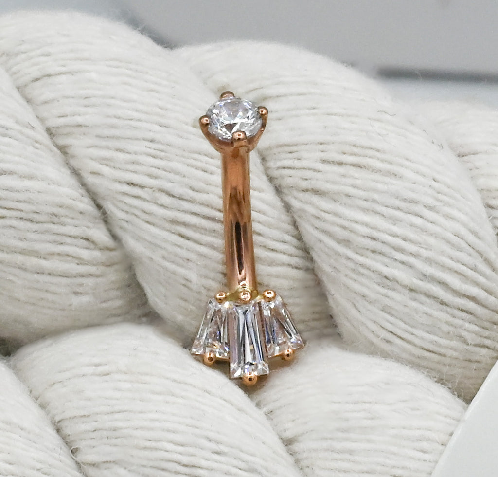 Oceane 3 Curved Barbell by BVLA