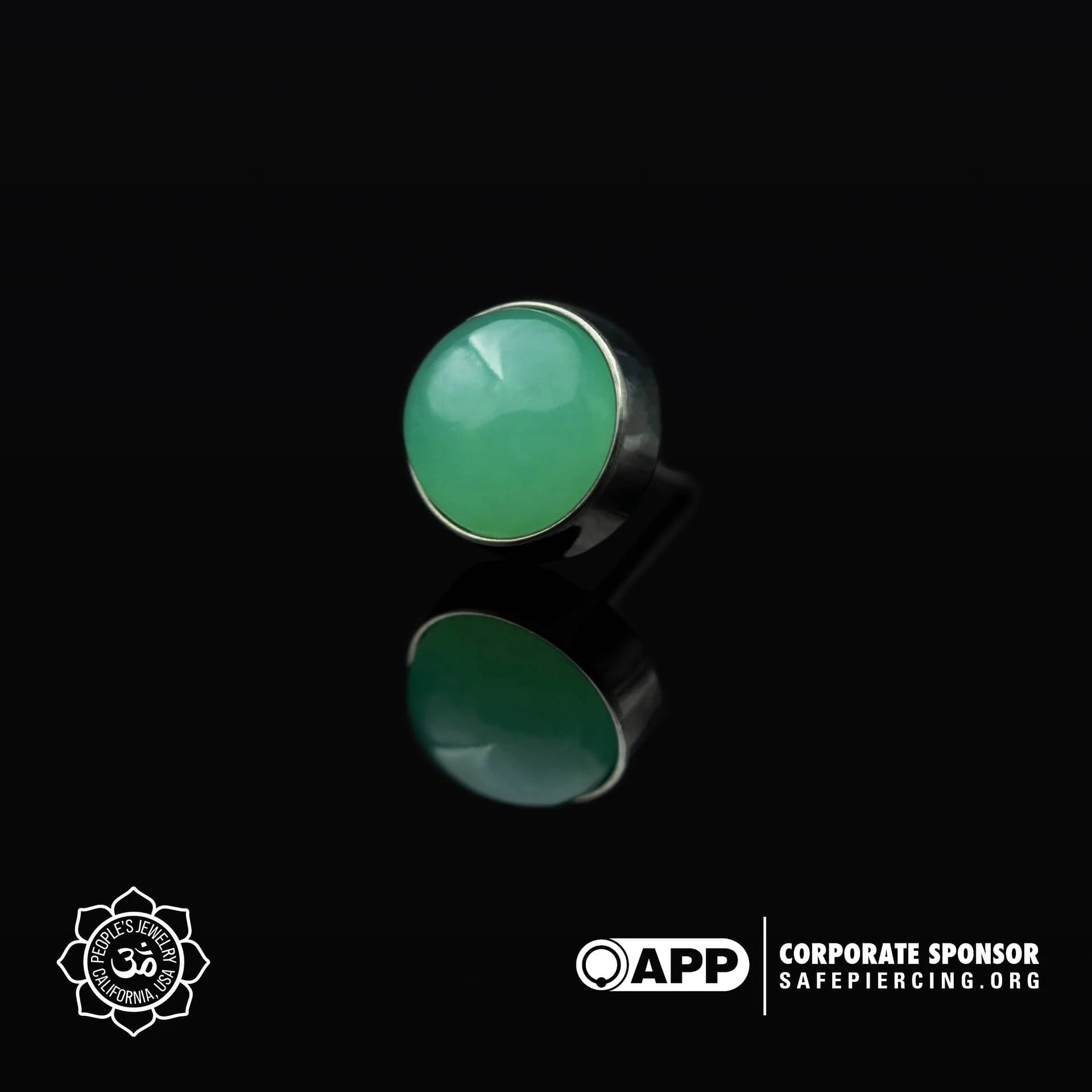 Threadless Genuine Stone Cabochons by People’s Jewelry