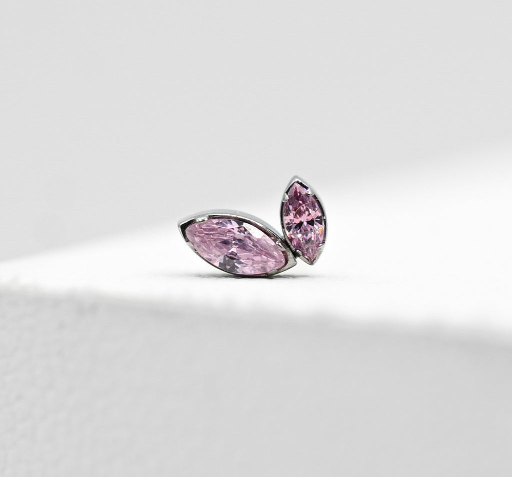 Marquise Duo Titanium End by Anatometal
