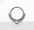 Titanium Samaya Haute Couture Seam Ring (HSMR-F) by Leroi