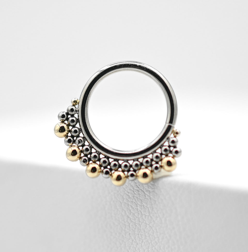 Varia Hybrid Seam Ring by LeRoi Fine Jewelry