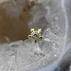 Winterglow Snowflake by Anatometal