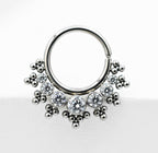 Titanium Sevil Haute Couture Seam Ring (HSMR-E) by LeRoi