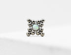 Haute Couture Single Bezel with Beaded Accents (17HT) by LeRoi