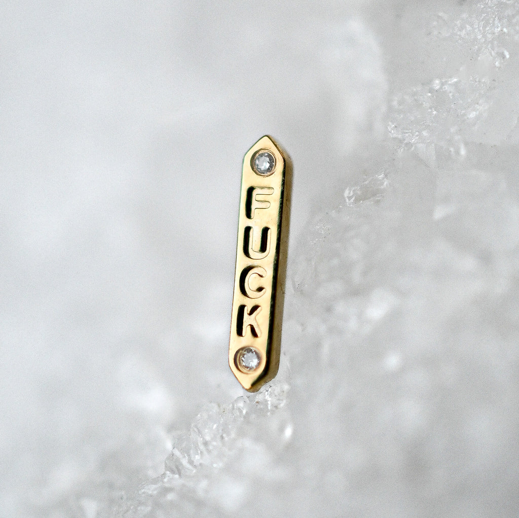 F*CK - Diamond - by Buddha Jewelry