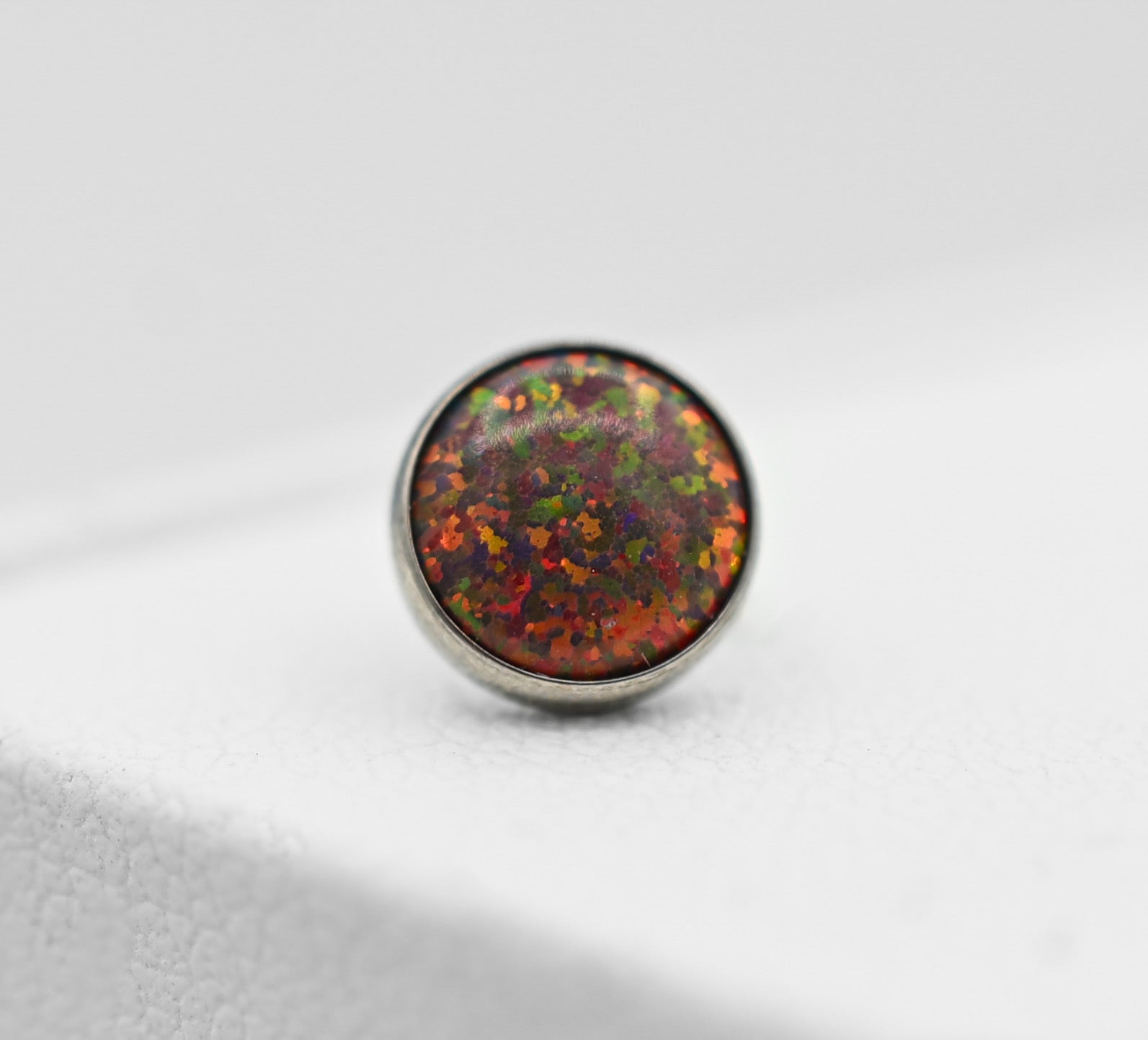 Red Opal Cabochon by NeoMetal