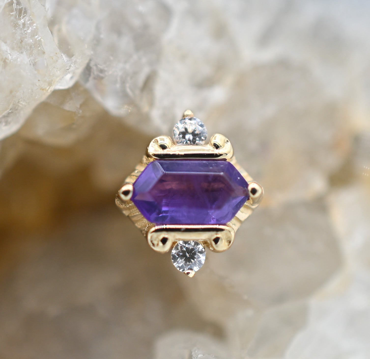Reyna - Amethyst by Buddha Jewelry
