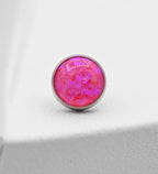 Hot Pink Opal Cabochon by NeoMetal