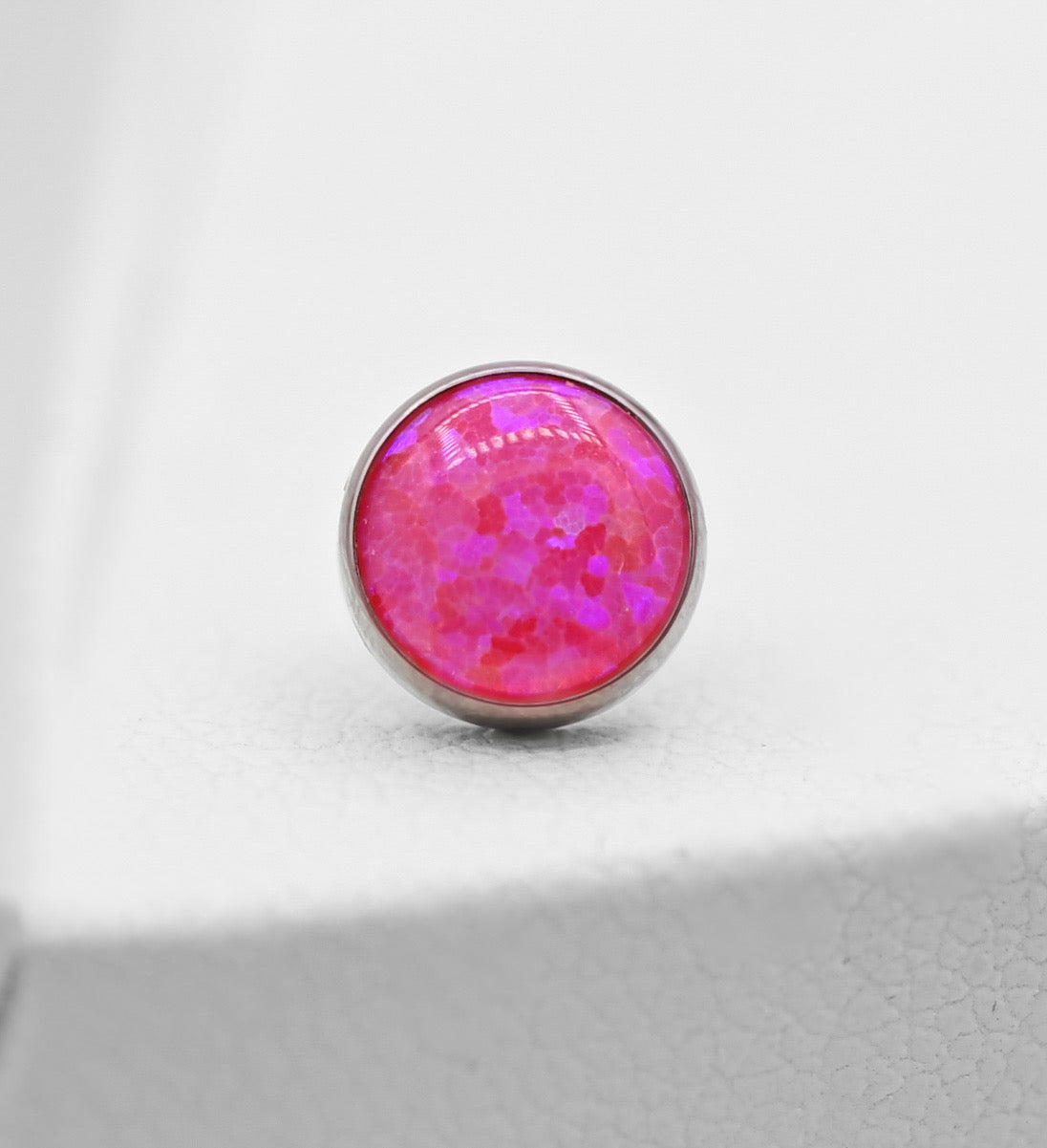 Hot Pink Opal Cabochon by NeoMetal