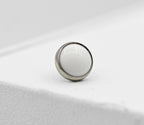 Coral White Cabochon by NeoMetal