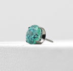Mint Green CZ Prong by NeoMetal