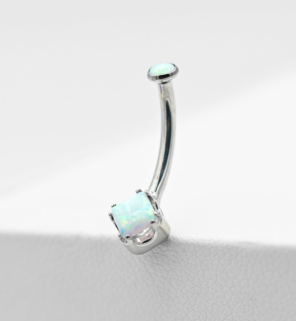 Mini Princess-Cut Navel Curve by Anatometal (ALL COLORS)