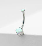 Mini Princess-Cut Navel Curve by Anatometal (ALL COLORS)