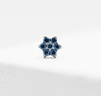 Titanium Flower Gem Six Petal by Junipurr