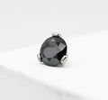 Prong Brilliant Cut 6mm CZ Threaded End