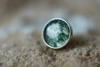 Titanium Moss Agate Cabochon by Junipurr Jewelry
