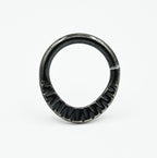 Herringbone Seam Ring by Black Forest