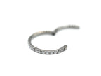 Titanium Single Row Navel/Side Facing Clicker