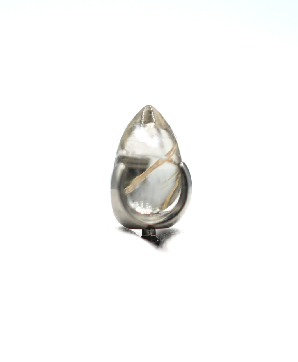 14g 3mm Opal Prong Bullet by People's Jewelry