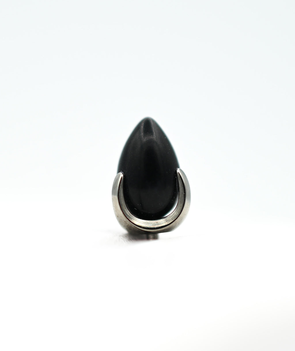 14g 3mm Opal Prong Bullet by People's Jewelry