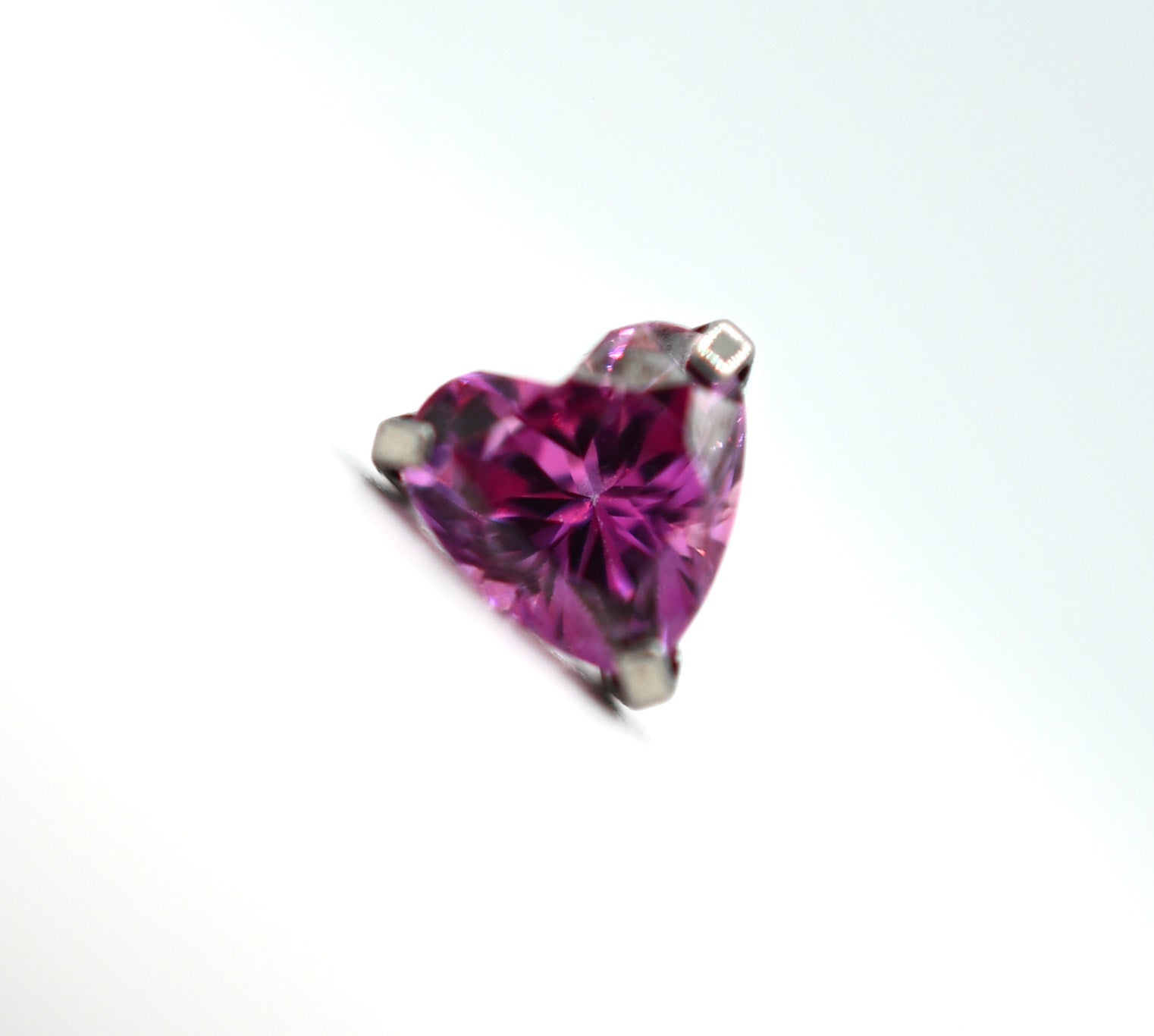 Heart CZ Prong (Limited Edition) by NeoMetal