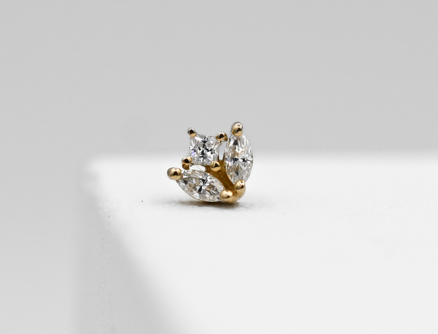 Vi White CZ by Junipurr Jewelry