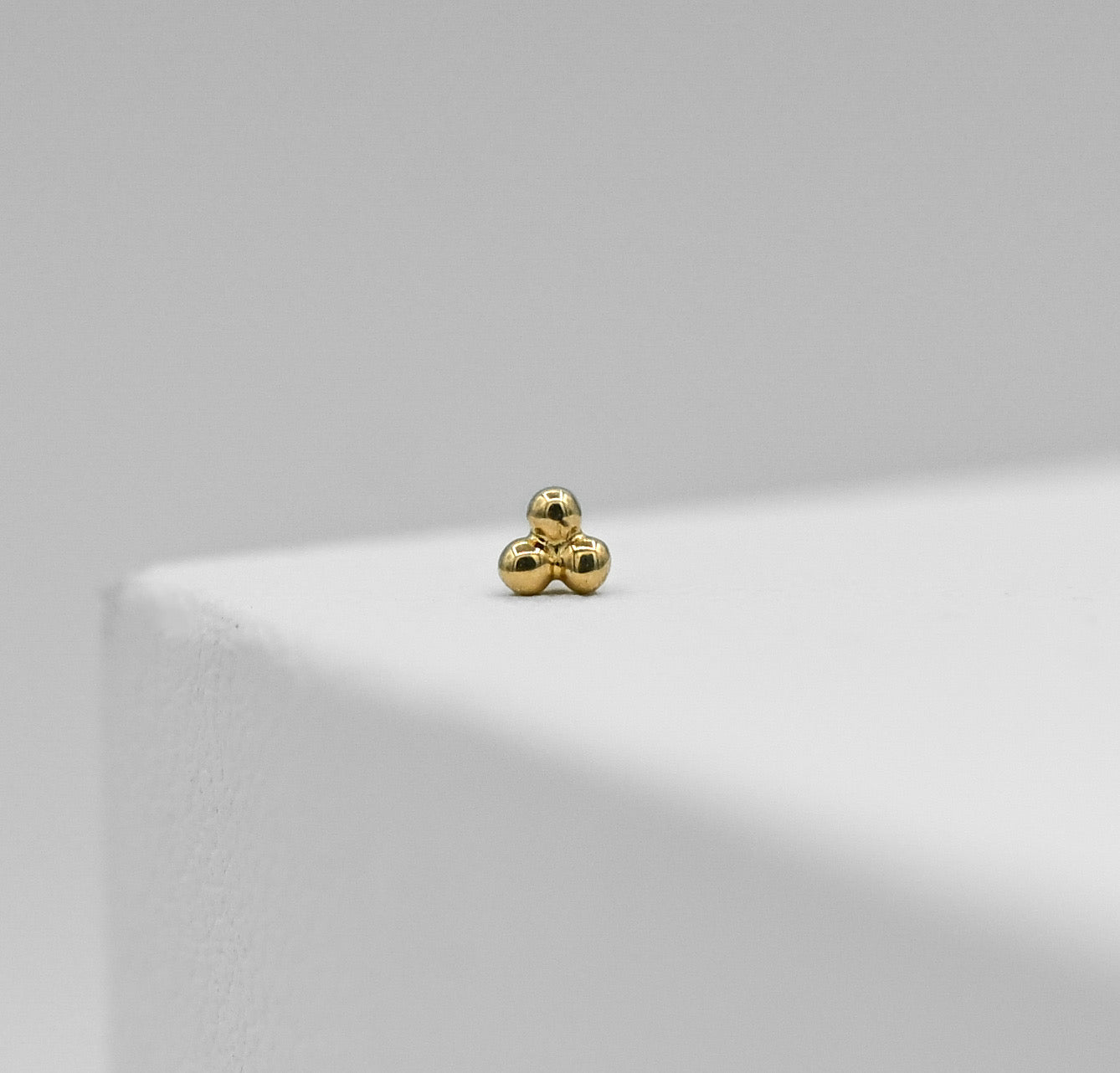 Gold Tri-bead by Junipurr Jewelry