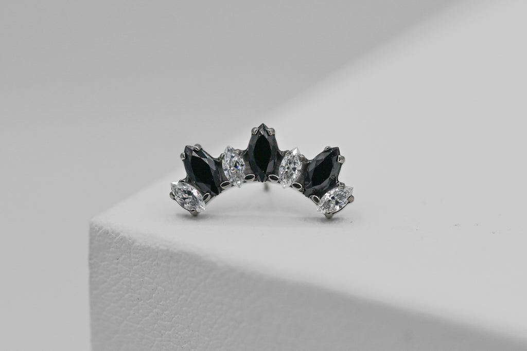 Nyx Faceted Marquise Fan by Industrial Strength