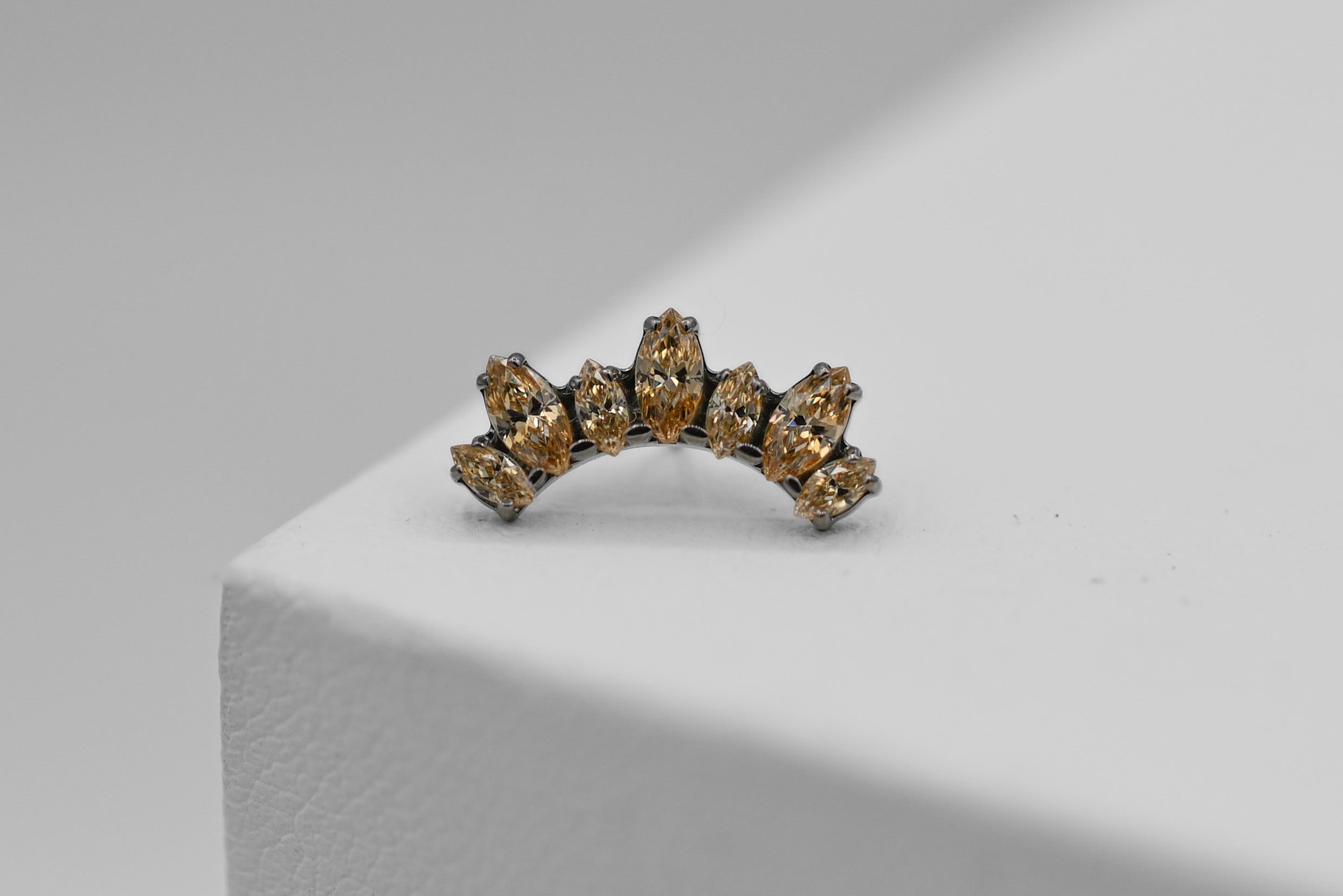 Nyx Faceted Marquise Fan by Industrial Strength