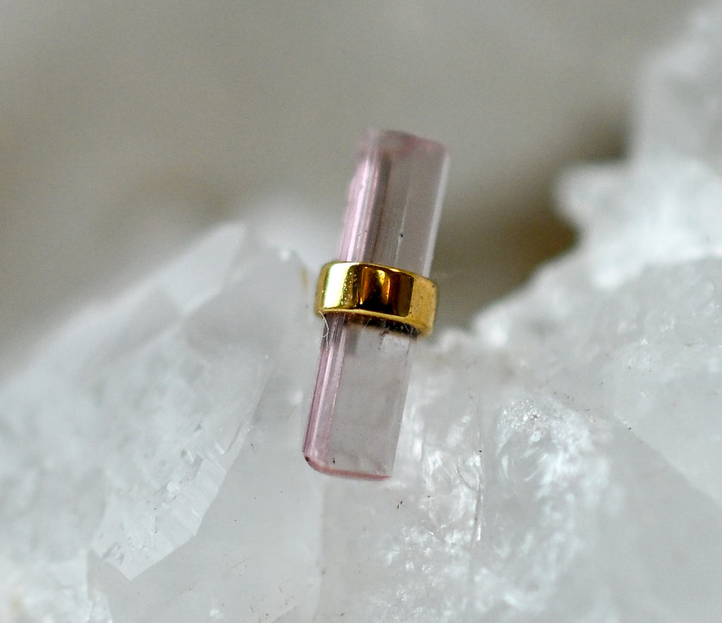 Small Bound by Love (Pink Tourmaline) by Quetzalli Jewelry
