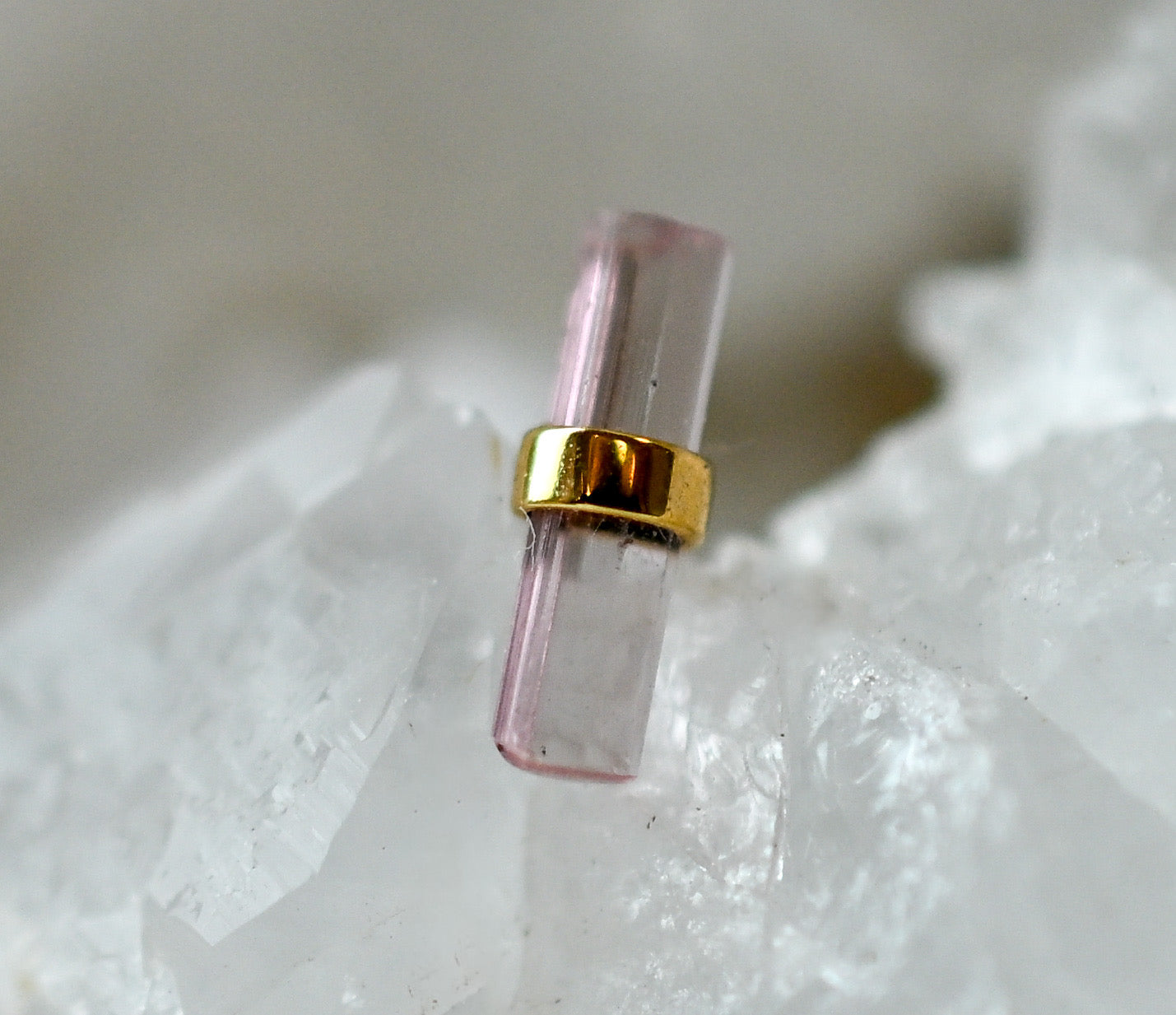 Small Bound by Love (Pink Tourmaline) by Quetzalli Jewelry