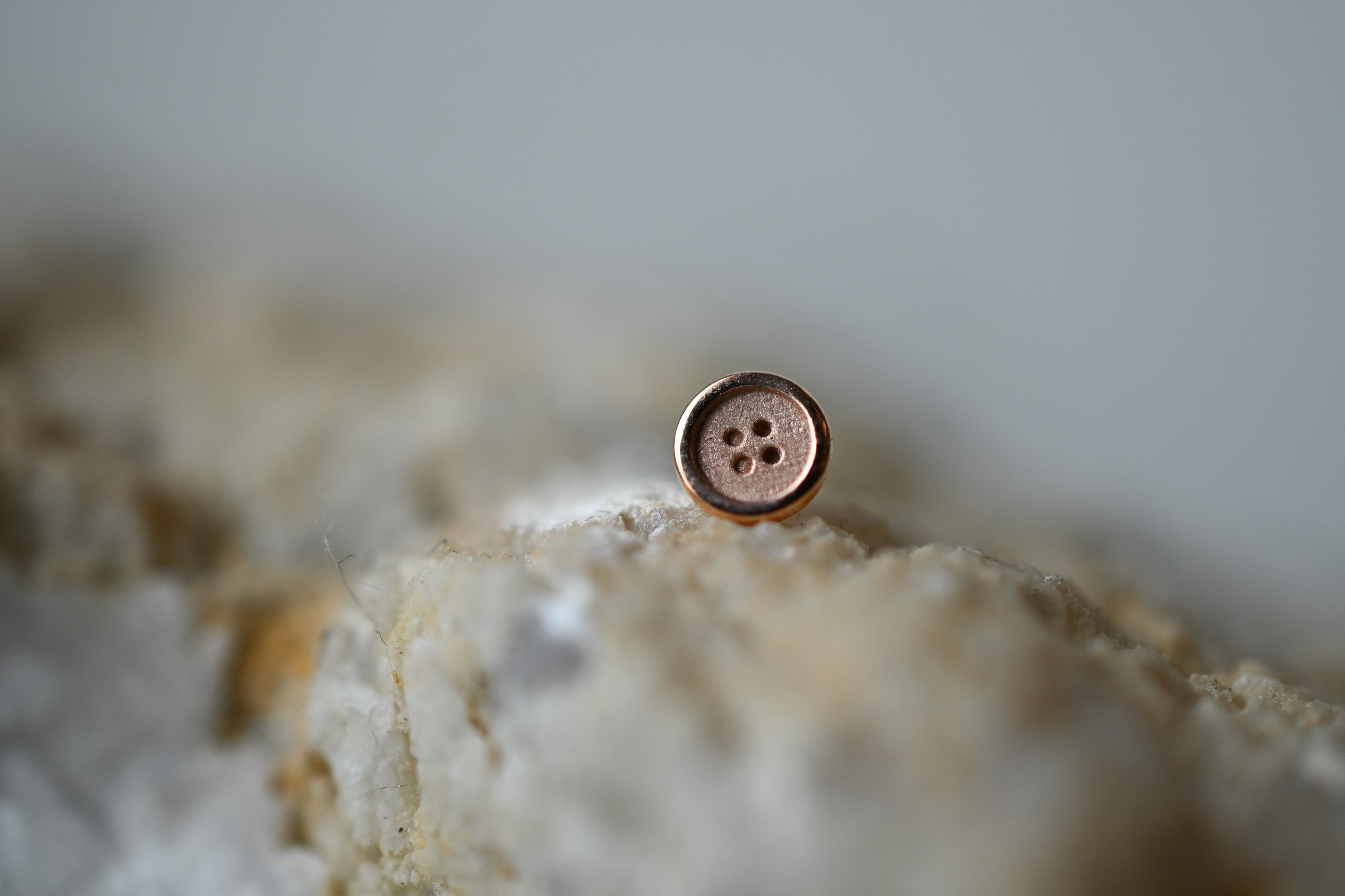 Threadless Sandblasted Button by BVLA