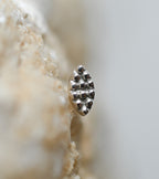 Goldblooded Beaded Marquise by Buddha Jewelry Organics
