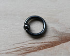 14g Captive Bead Ring CBR - Steel or Niobium