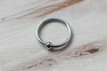 18g Stainless Steel Fixed Bead Ring by Anatometal