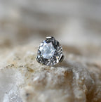 14g Navel Top Replacement Prong-Set Faceted Gem by Industrial Strength