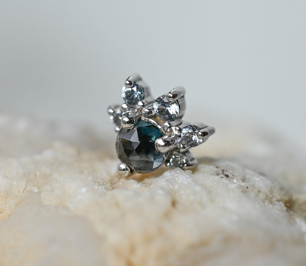 Anaya - London Topaz With Grey Sapphire by BVLA