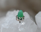 Chrysoprase Crown Prong by BVLA