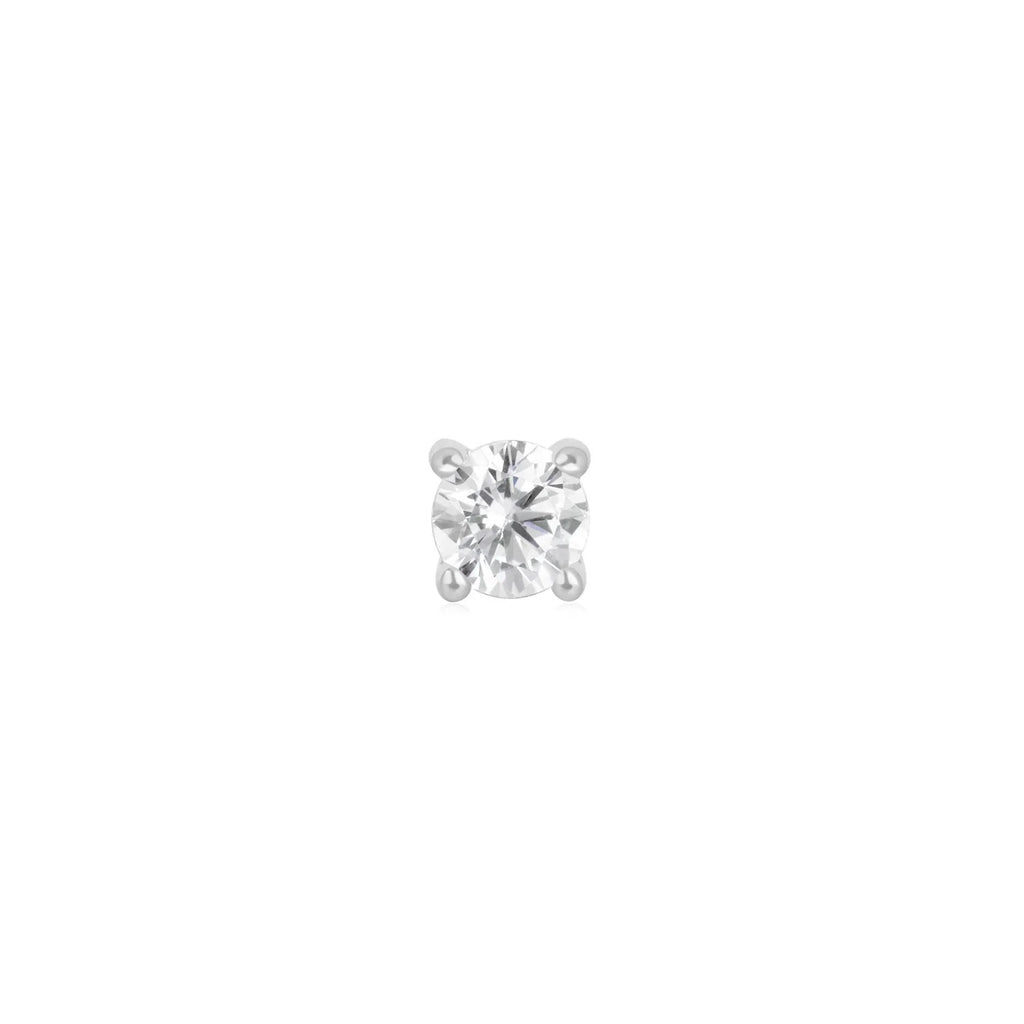 Gold CZ Prongs by Ember Body Jewelry