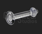 18g glass retainers by Glasswear Studios
