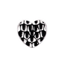 Titanium Hammered Heart by Junipurr