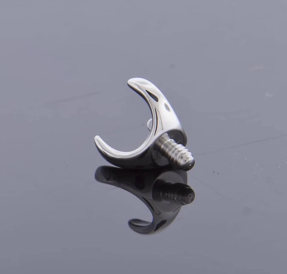 Threaded Empty Claw-Set End by People's Jewelry