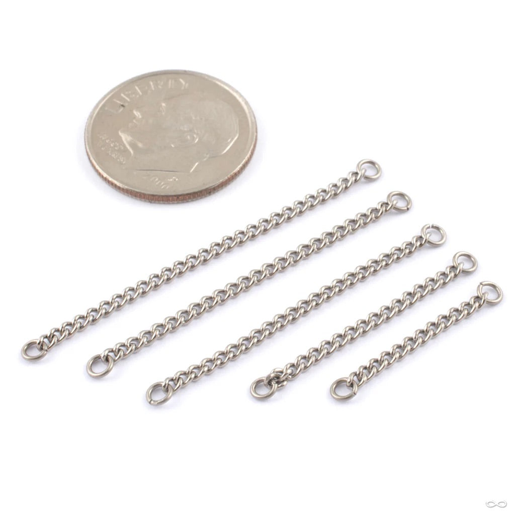 Titanium Chain by Zadamer Jewelry