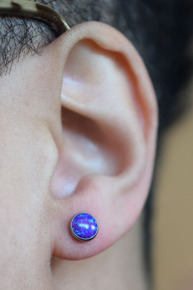 Purple Opal Cabochon by NeoMetal