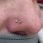 Threadless Gold Bead